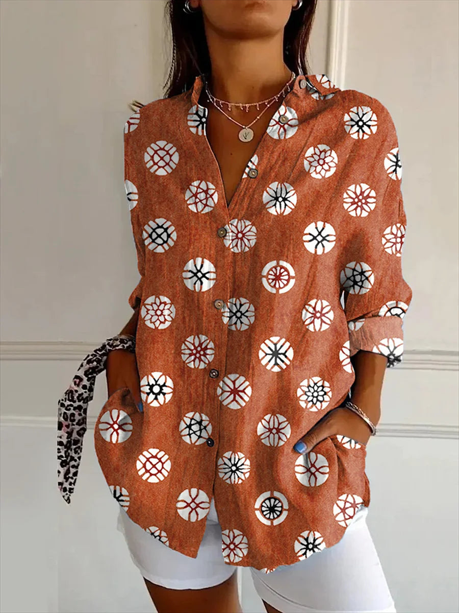 Tuarani |  Elegant Floral Shirt