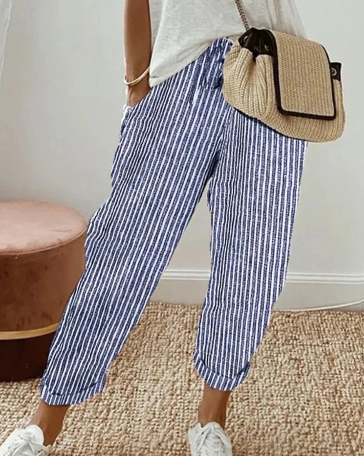 Adria | Casual Retro Trousers