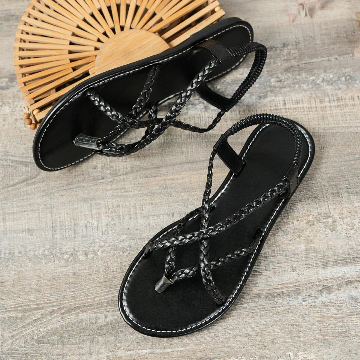 Charlie™ - Luxe Braided Sandals