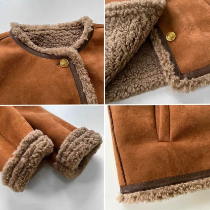 Avani | Buttoned Sheepskin Jacket