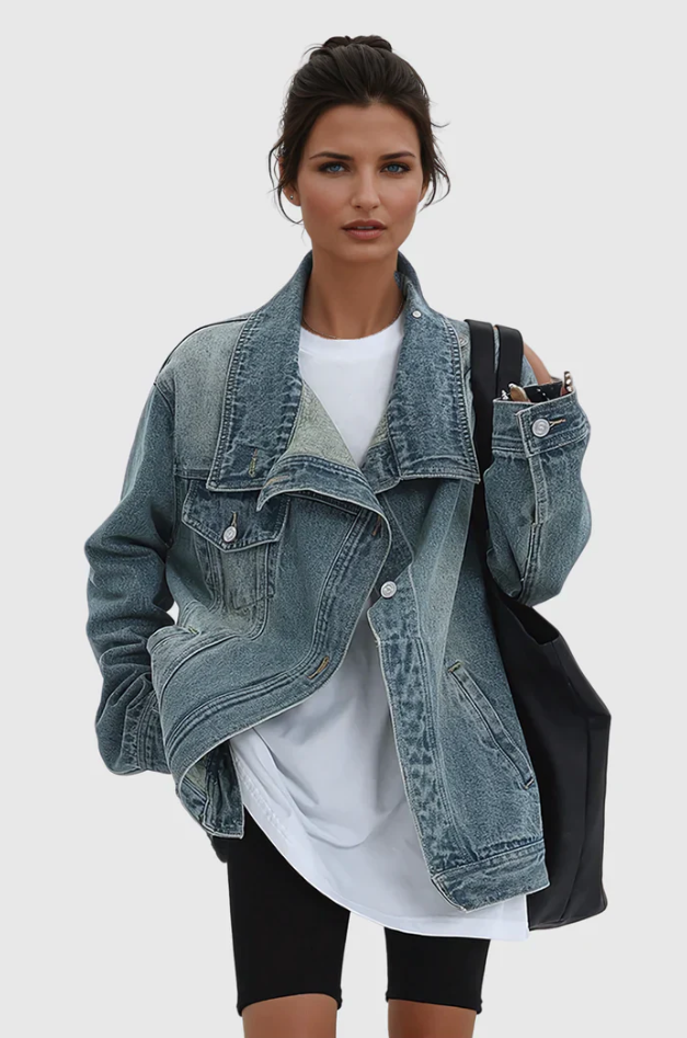 Maeve | Artistic Denim Jacket