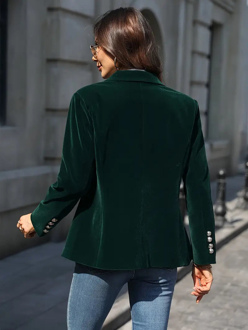 Diane | Elegant Velvet Blazer