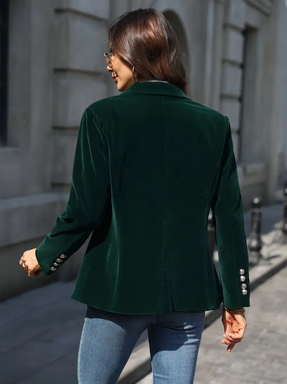 Diane | Elegant Velvet Blazer