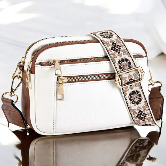 Sharlene | Refined Leather Shoulder Bag
