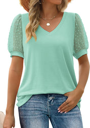 Adalyn | V-Neck Everyday Top
