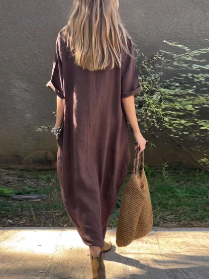 Darlina | Women’s Casual Solid Color Dress