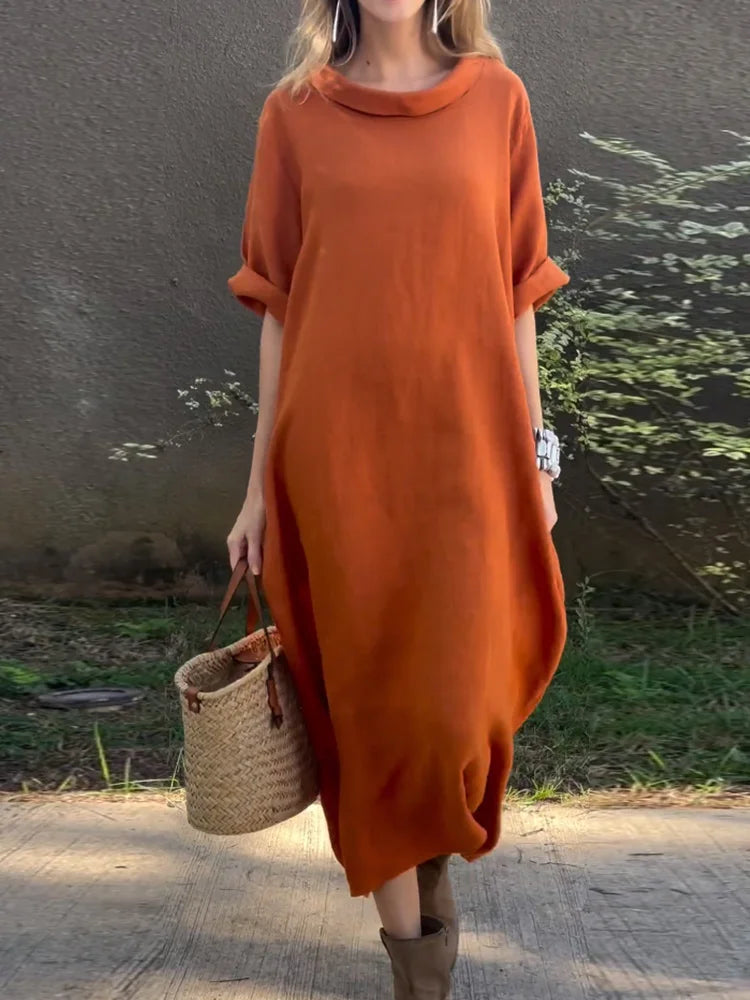 Darlina | Women’s Casual Solid Color Dress