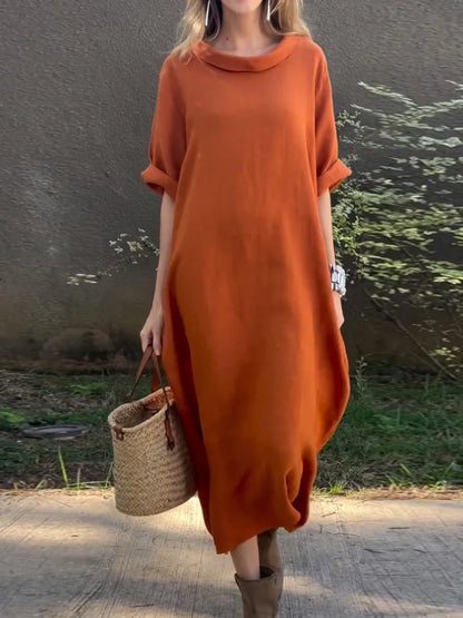 Darlina | Women’s Casual Solid Color Dress