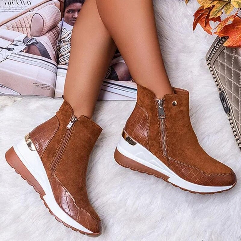Lenarra | Leather Stylish Boots