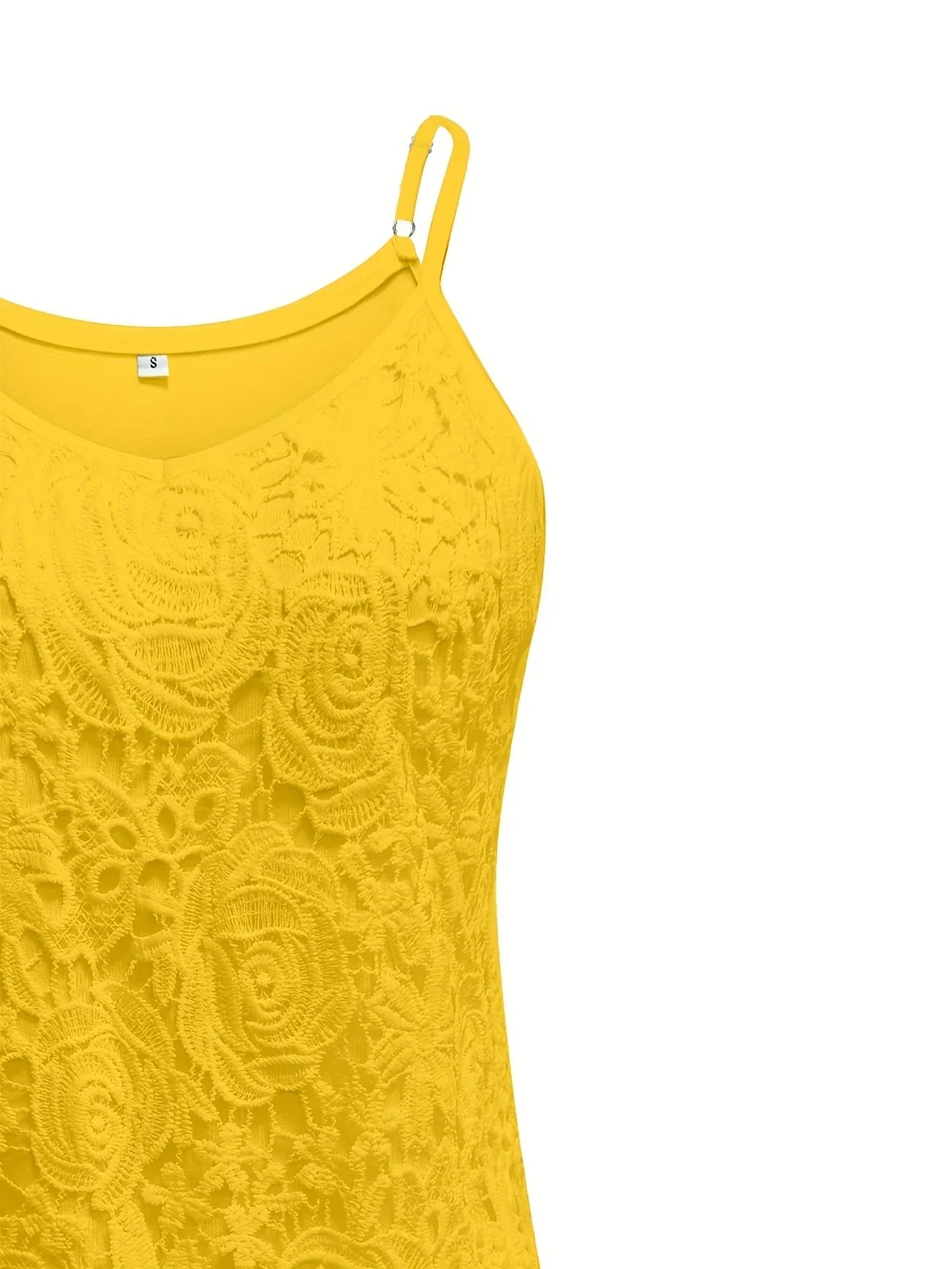 Kirsty | Elegant Sleeveless Lace Top With V Neck