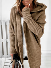 Heidi | Cozy Oversized Hooded Cardigan