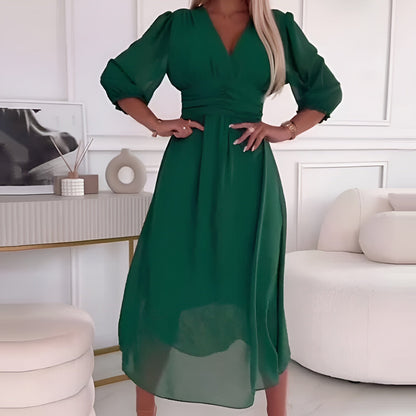 Isla | Light Silky Chiffon Dress