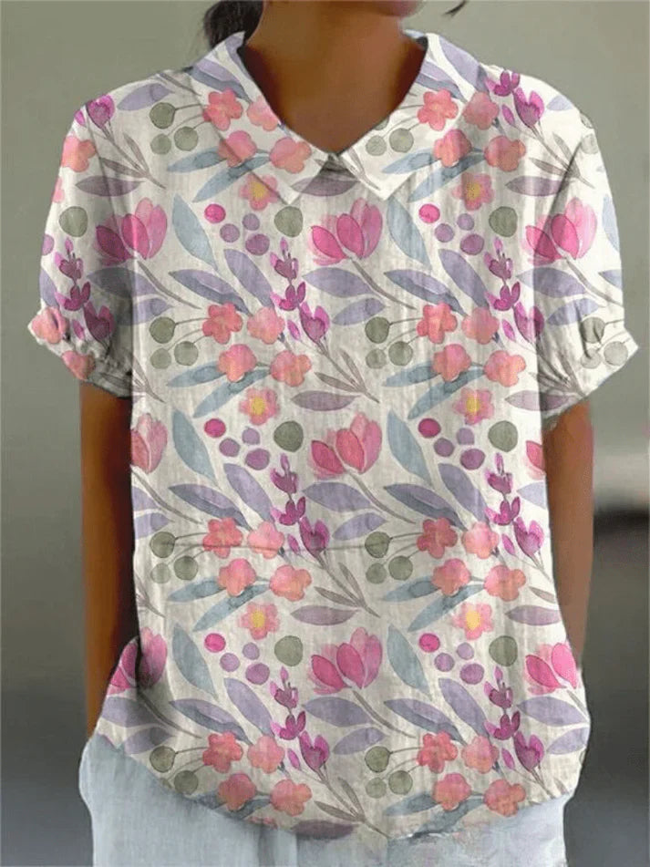 Marama | Blouse With Floral Print