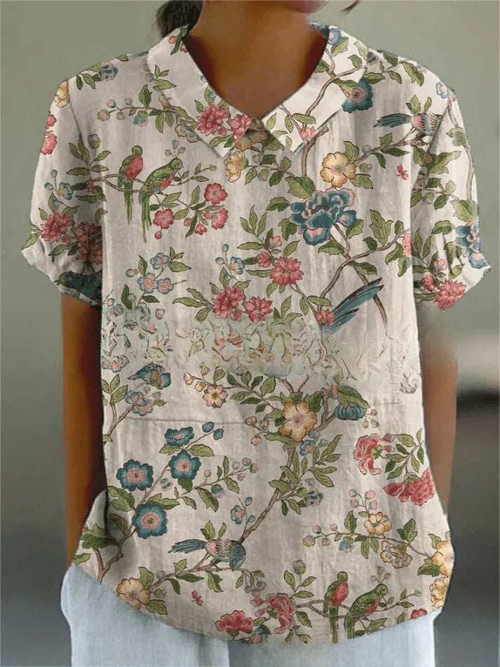 Marama | Blouse With Floral Print