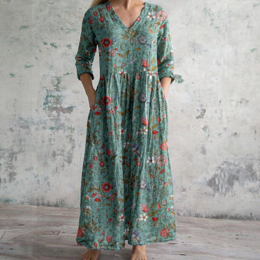 Aria | Elegant Floral Dress