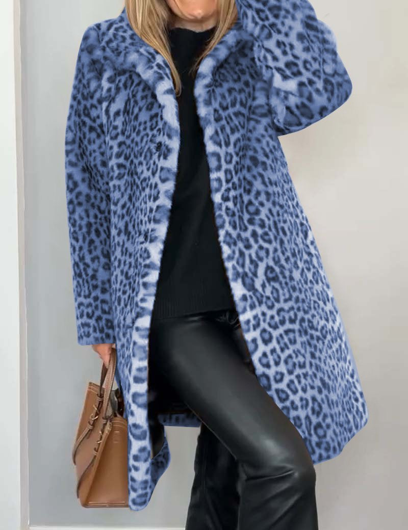Leah™ | Leopard Print Coat