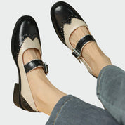 Olivia™ | Leather Mary Jane Shoes