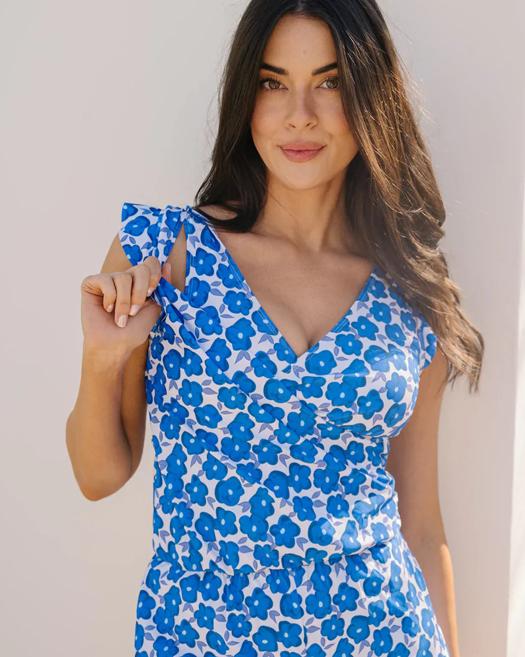 Liora | Swimsuit with Ruffles and Built-in Bra