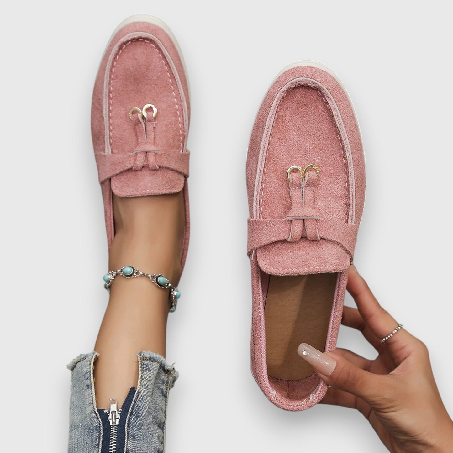 Jorja | Stylish Knot Loafers