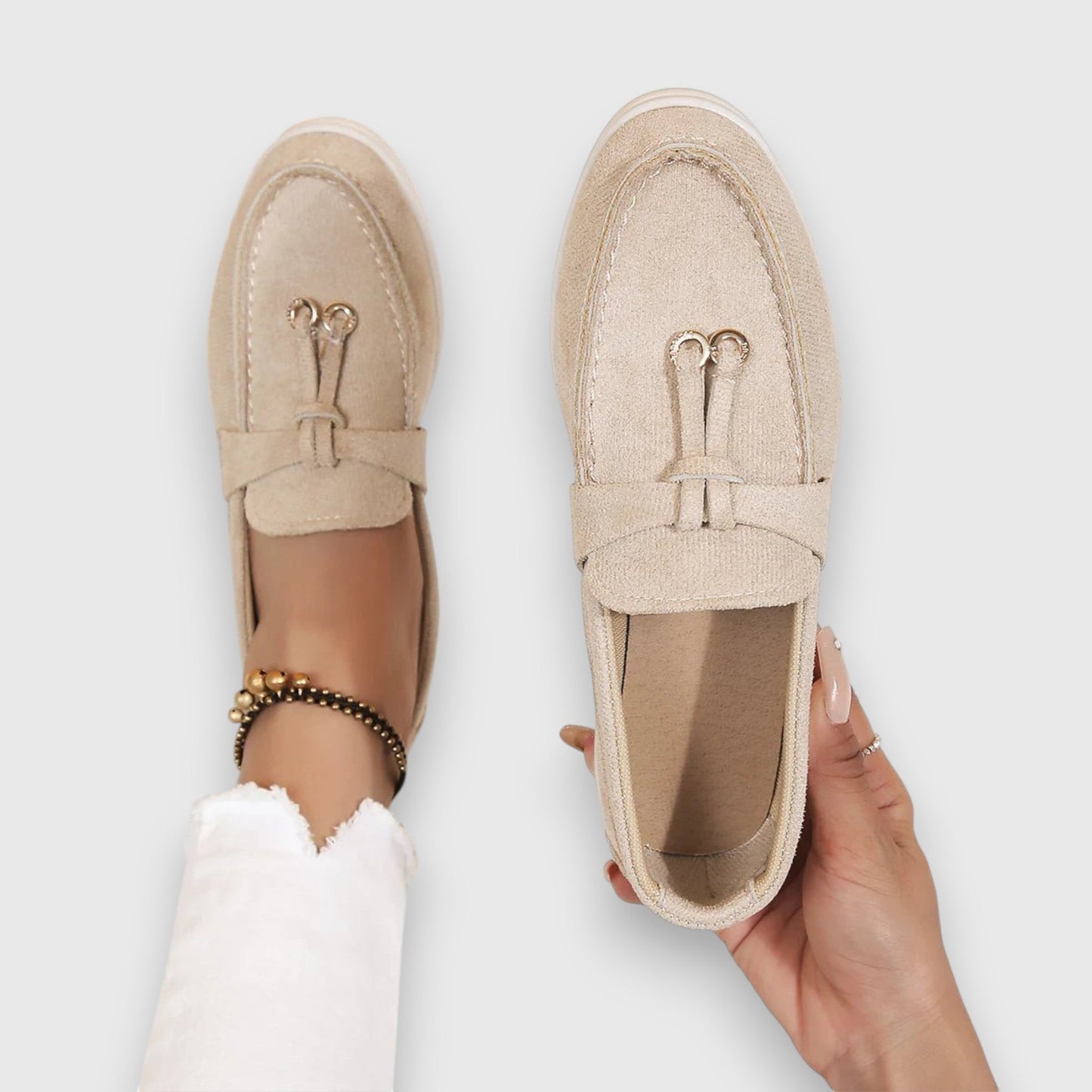 Jorja | Stylish Knot Loafers
