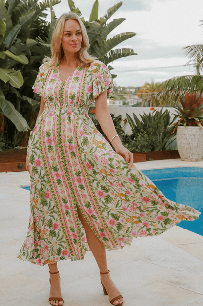 Christine | Blooming Maxi Dress