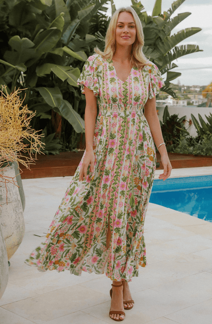 Christine | Blooming Maxi Dress