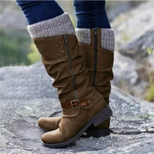 Zymara | Ankle Boots With Side Zipper