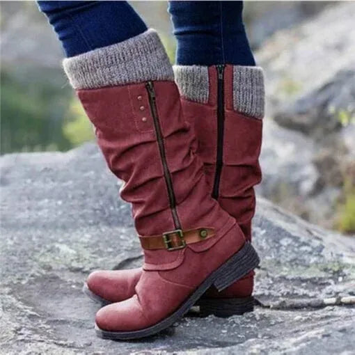 Zymara | Ankle Boots With Side Zipper