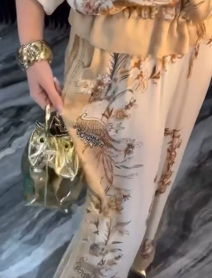 Moanika | Elegant Two Piece Zippered Set