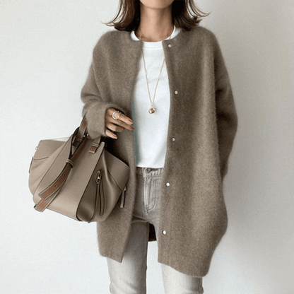 Lynda | Elegant Wool Cardigan