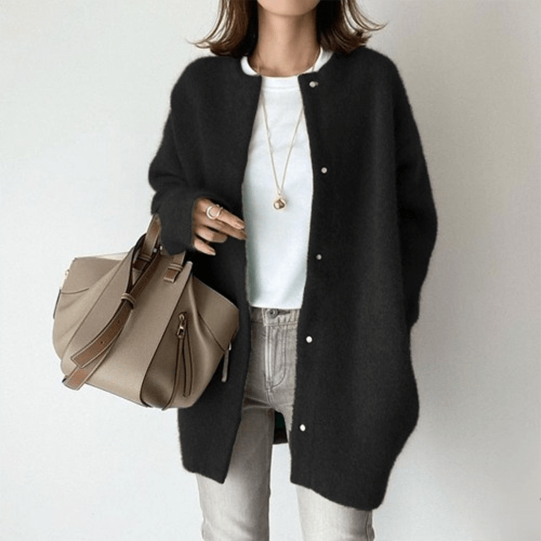Lynda | Elegant Wool Cardigan