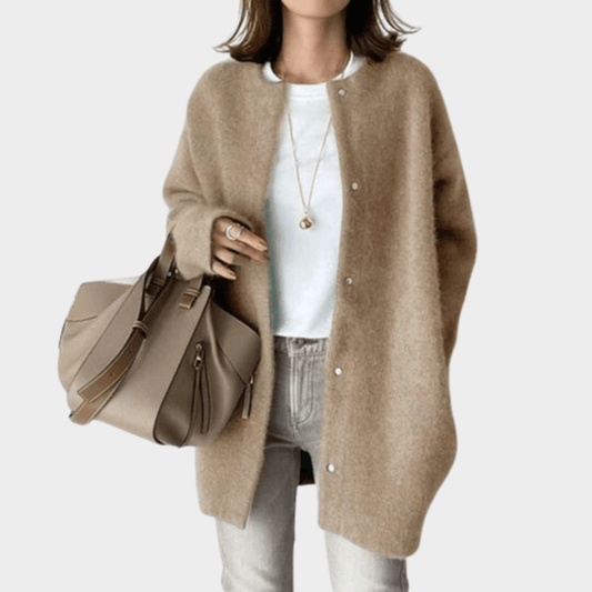 Lynda | Elegant Wool Cardigan