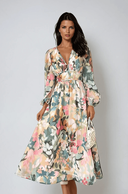 Moeara | Graceful Floral Dress