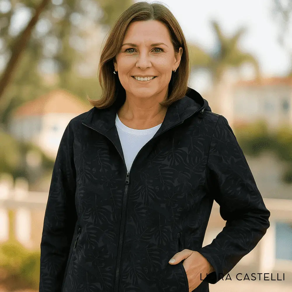 Yindiara | Lightweight Waterproof Outdoor Jacket Black / S