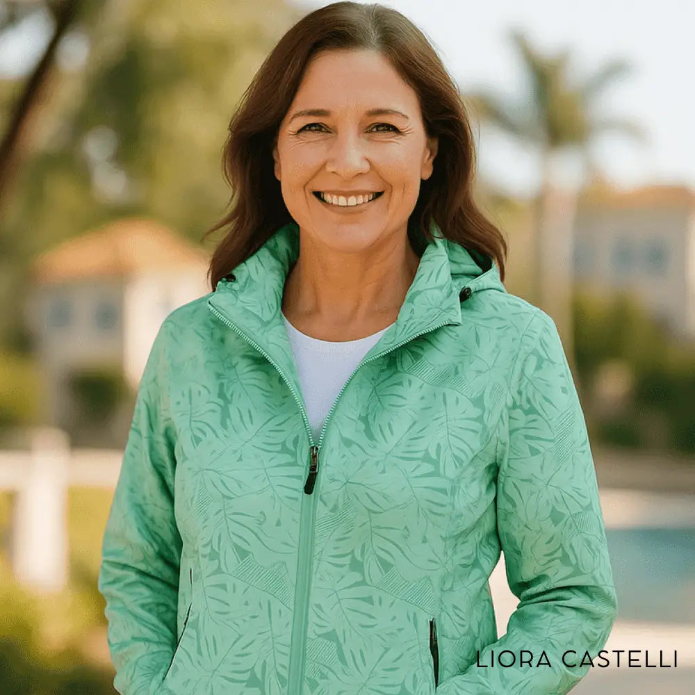 Yindiara | Lightweight Waterproof Outdoor Jacket Green / S