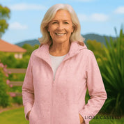 Yindiara | Lightweight Waterproof Outdoor Jacket Pink / S