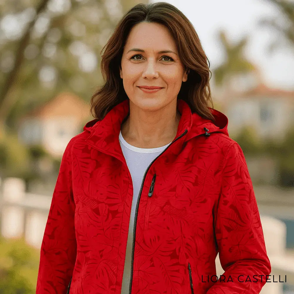 Yindiara | Lightweight Waterproof Outdoor Jacket Red / S