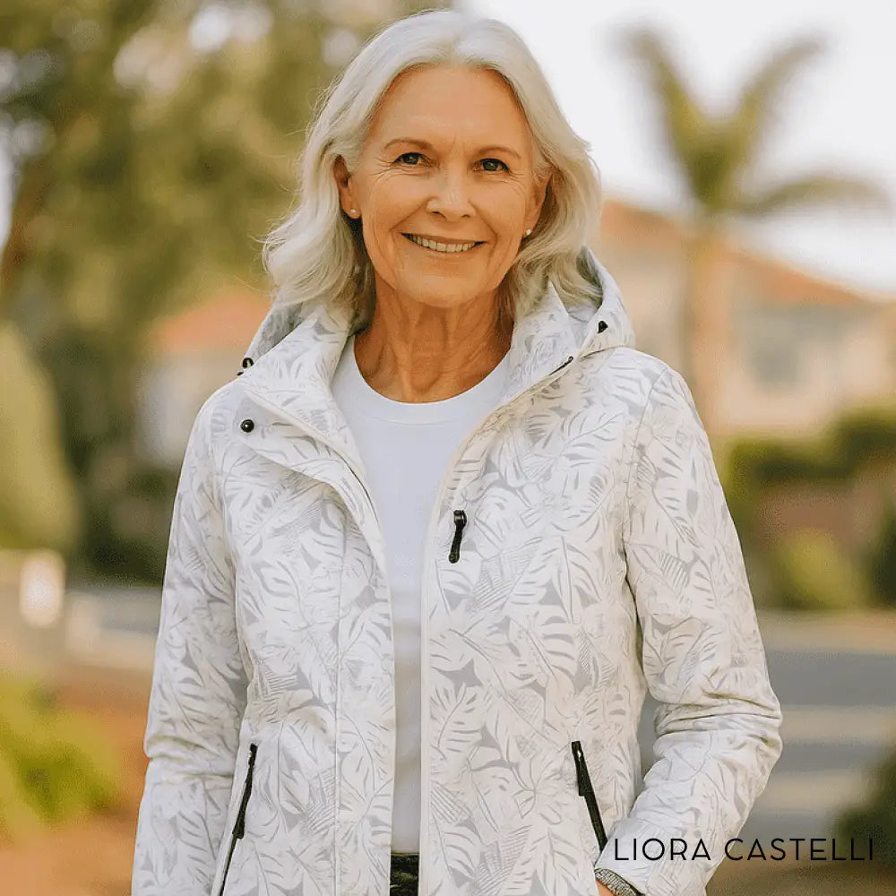 Yindiara | Lightweight Waterproof Outdoor Jacket White / S